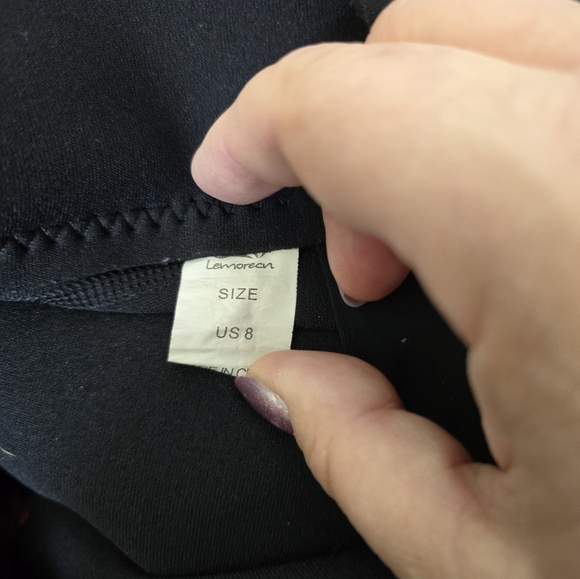 Lemorecn Fullsuit wet suit youth size 8 Red and black premium neoprene 2mm - Picture 5 of 5